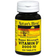 Nature'S Blend Vitamin D3 2000 IU 100 Tablets Pack of 4