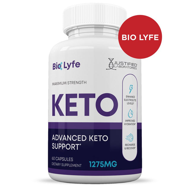 (2 Pack) Bio Lyfe ACV Pills 1275 MG Stronger than Gummies Advanced Keto Support 120 Capsules