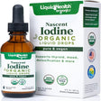 LIQUIDHEALTH Nascent Iodine Drops Thyroid Support & Immune Support Supplement, 2 Fl Oz