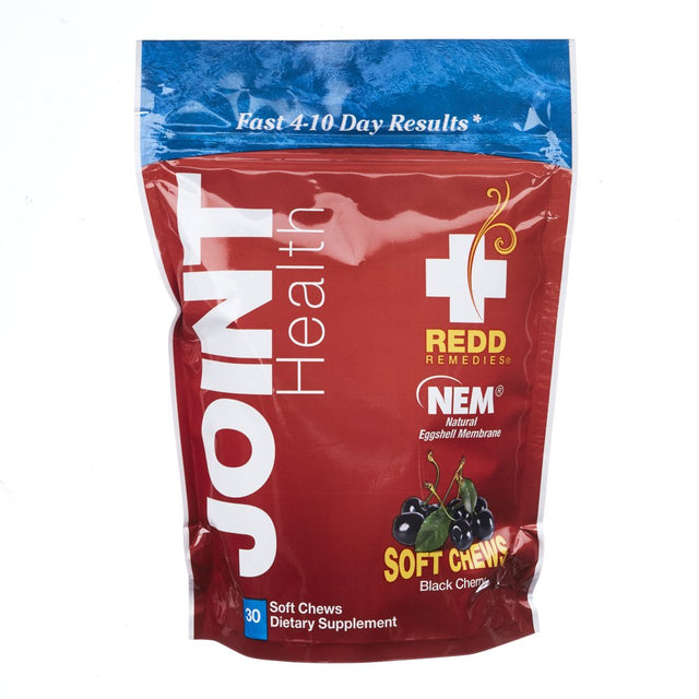 Redd Remedies, Joint Health Soft Chews, Fast-Acting Comfort with Collagen and Hyaluronic Acid, 30 Soft Chews