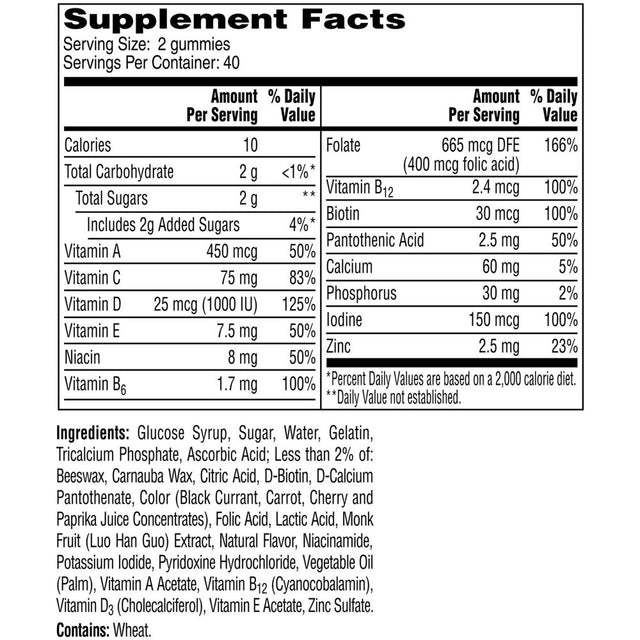 One a Day Women'S Gummy Multivitamin, Multivitamins for Women, 80 Ct