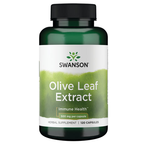 Swanson Herbal Supplements Olive Leaf Extract 500 Mg Capsule 120Ct