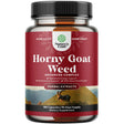 Horny Goat Weed for Male Enhancement - Extra Strength Horny Goat Weed for Men 1590Mg per Serving Complex with Tongkat Ali Saw Palmetto Extract Panax Ginseng and Black Maca Root for Stamina & Energy