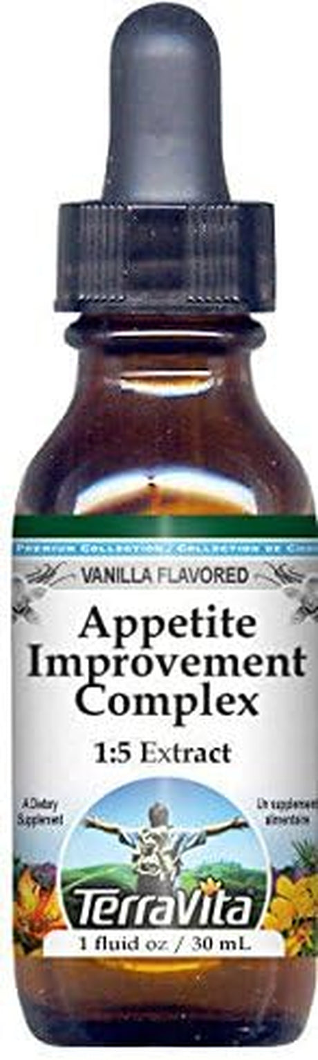 Terravita Appetite Improvement Complex Glycerite Liquid Extract (1:5) - Vanilla Flavored (1 Oz, ZIN: 523458) - 2 Pack