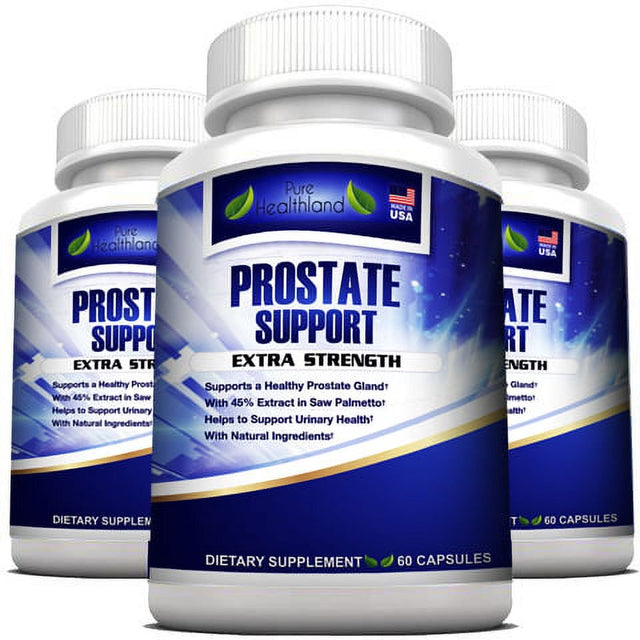 Natural Prostate Support Supplement Pills for Men.The Most Complete Formula Solutions with 33 Prostate Support Ingredients Including Saw Palmetto Vitamins Best for Prostate Care and Healthy Function!