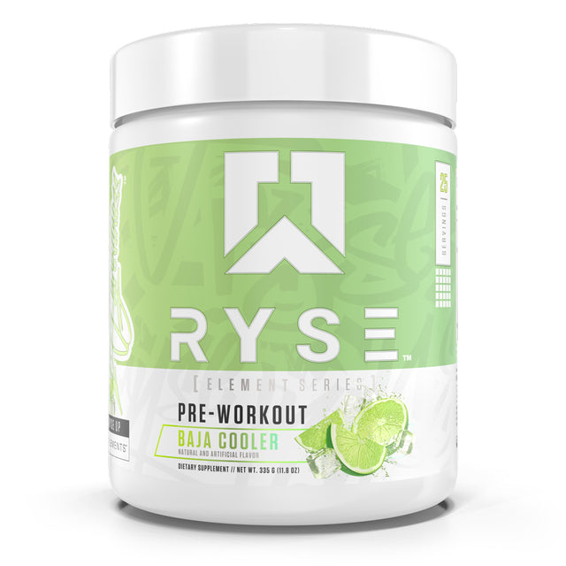 RYSE Supplements Element Pre Workout, Baja, 25 Servings