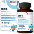 NATURE TARGET Probiotics for Men with Men Care Supplement, Prebiotics & Probiotic for Men'S Digestive and Immune Health,60 Billion Cfus & 14 Strains Shelf Stable, Gluten & Soy Free (90 Tablets)