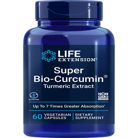 Life Extension Super Bio-Curcumin® Turmeric Extract, 400 Mg - Highly-Absorbable Curcumin for Whole-Body Health Support - Gluten-Free, Non-Gmo - 60 Vegetarian Capsules (2-Month Supply)