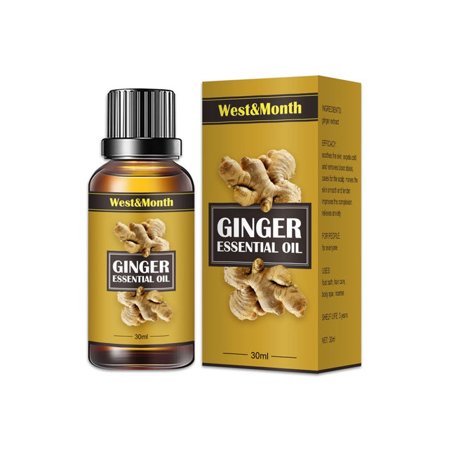 Ginger Body Shaping Essential Oil Massage Firming Belly Thigh Muscles Moisturizing Skin Body Beauty Essential Oil