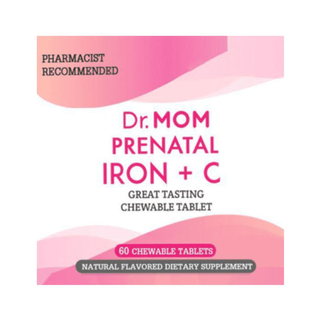 Dr. MOM Prenatal Iron + Vitamin C Supplement