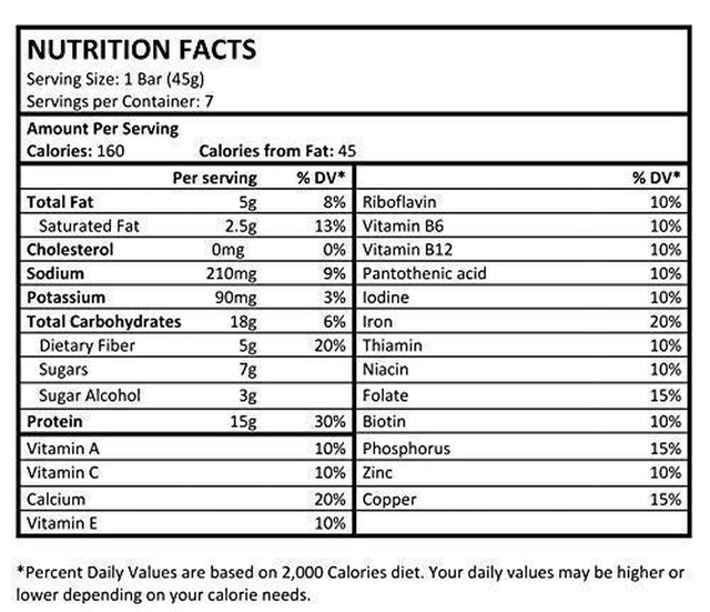 High Protein Snack and Meal Replacement Bar/Diet Bars - Double Berry (7Ct) - Trans Fat Free, Aspartame Free, Kosher, High Fiber_Ab