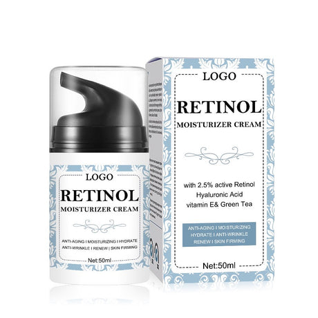 Premium Retinol Cream, Anti-Aging Moisturizer Cream 2.5% for Face and Eye Care, Anti-Wrinkle Essence with Hyaluronic Acid