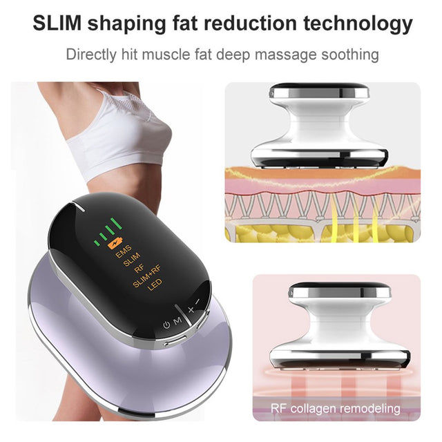 Body Slimming Device,Body Sculpting Machine,Rf Radio High Frequency Skin Tightening Machine for Face,Arm,Waist,Belly,Leg