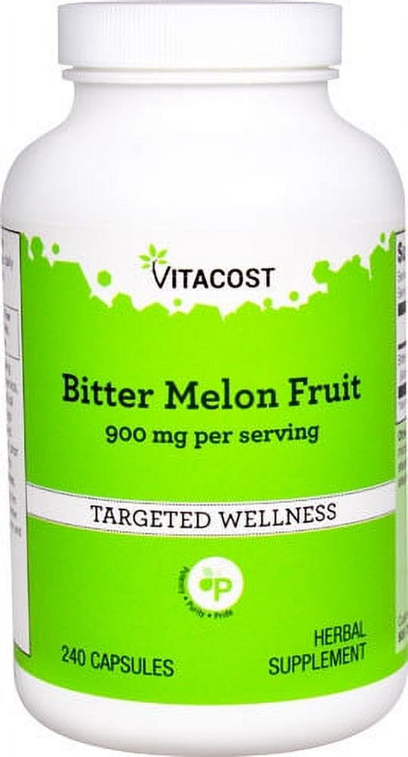 Bitter Melon Fruit -- 900 Mg per Serving240 Capsules