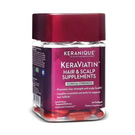 Keraviatin Hair Growth & Scalp Health Supplements, 30 Days Supply