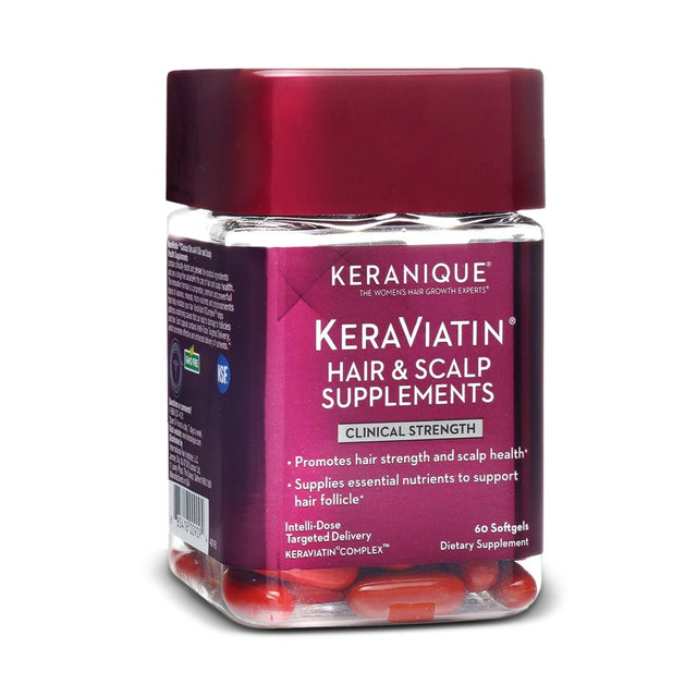 Keraviatin Hair Growth & Scalp Health Supplements, 30 Days Supply