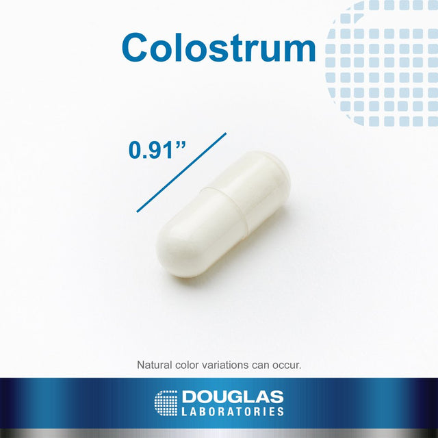 Douglas Laboratories Colostrum | 100% Pure New Zealand Supplement for Immune Support, Antioxidants, anti Aging, GI Balance, and Gastrointestinal Health* | 120 Capsules