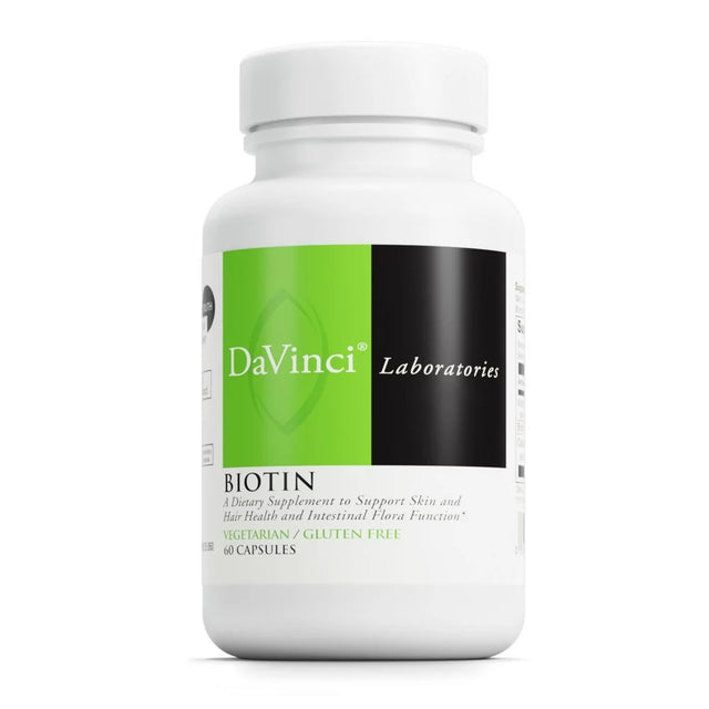 Biotin, 60 Capsules, Davinci Laboratories of Vermont