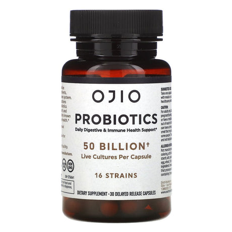 Ojio - Nutritional Essentials Probiotics 50 Billion - 30 Capsules