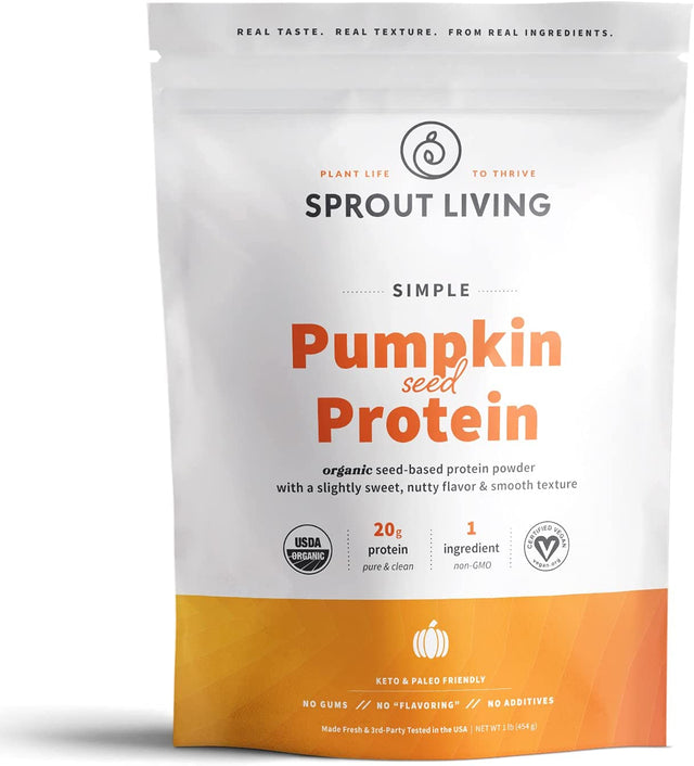 Sprout Living Protein Essentials Vanilla Lucuma & Pumpkin (Epic Protein Vanilla Lucuma and Simple Protein Pumpkin) | Complete, Organic, Plant-Based Protein Powders …