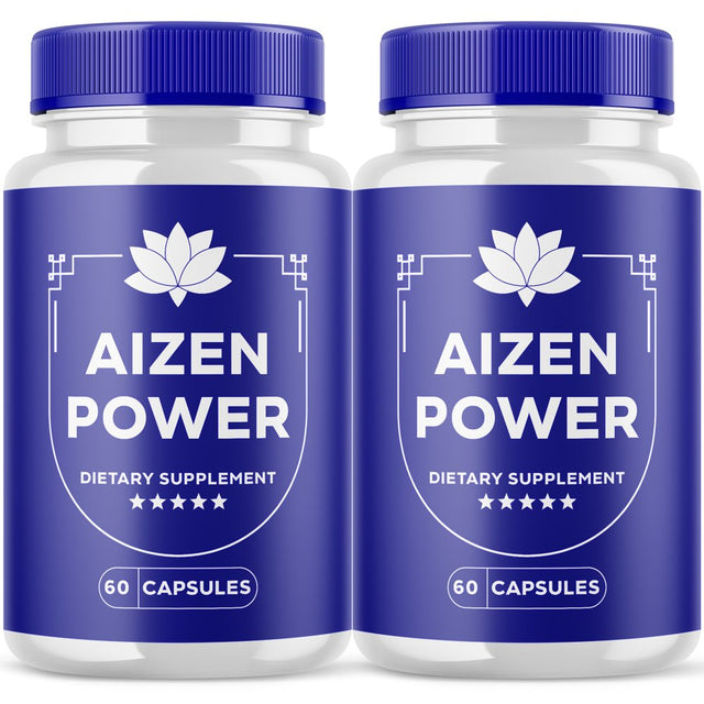 (2 Pack) Aizen Power - Dietary Supplement - 120 Capsules