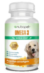 Nubapet Omega 3 Skin and Coat 120 Softgels Maximum Potency