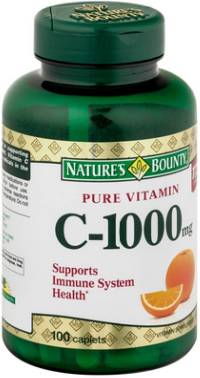 Nature'S Bounty Vitamin C 1000 Mg Caplets 100 Ea (Pack of 6)