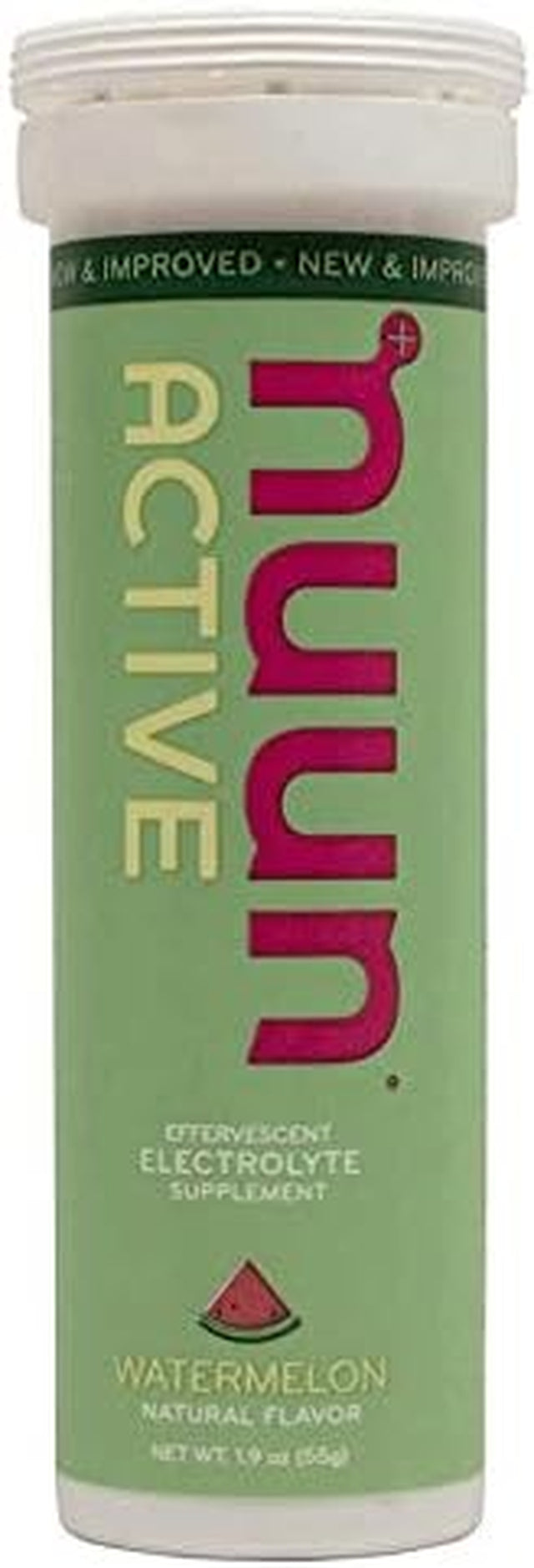 NUUN Watermelon Sport Electrolyte Tablets, 10 CT