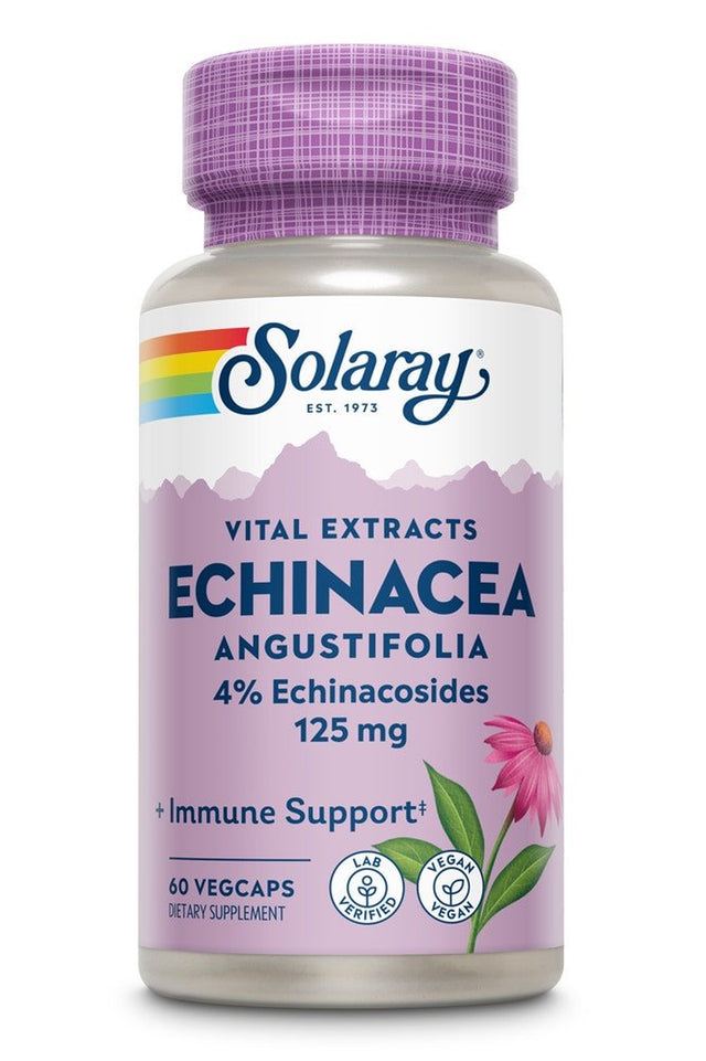 Solaray Echinacea Angustifolia Extract -- 125 Mg - 60 Capsules