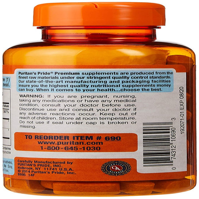 Puritan'S Pride Vitamin C-1000 Mg with Bioflavonoids & Rose Hips-100 Caplets