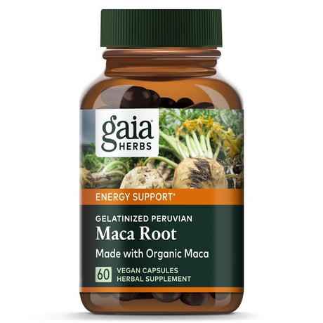 Gaia Herbs Maca Root -- 60 Vegan Capsules