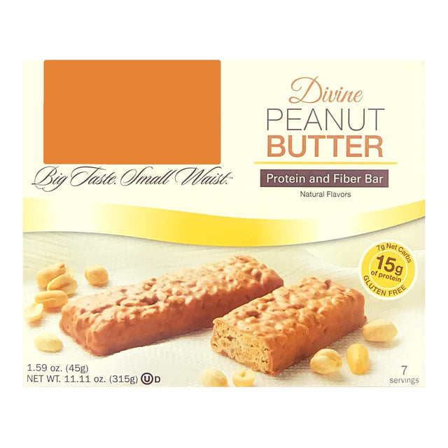 Ideal Protein Compatible Fitwise High Protein & Fiber Divine Peanut Butter Bars