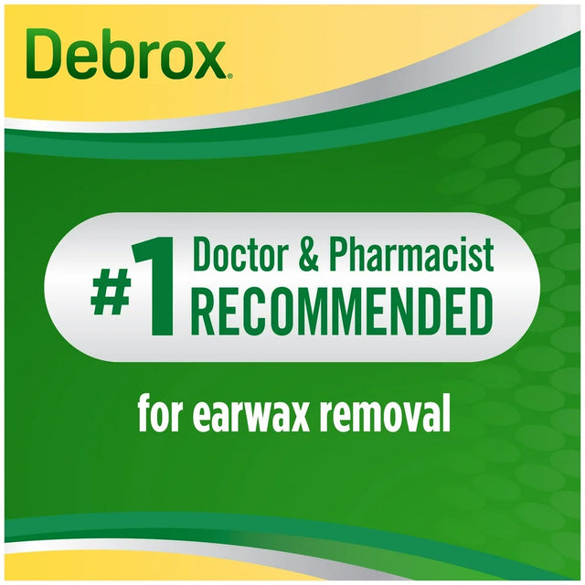 Debrox Ear Wax Removal Drops, Gentle Microfoam Ear Wax Remover, 0.5 Fl Oz