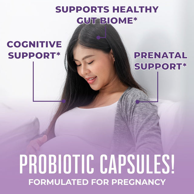 Maryruth Organics | Probiotic Prenatal+ | 59 Billion CFU | Vitamin D3, Iron, Folate | Vegan, Non-Gmo | 60 Capsules |