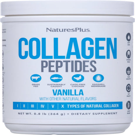 Nature'S plus Vanilla Collagen Peptides 0.8 Lb Powder