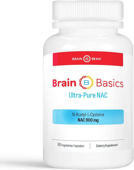 Brain Basics Ultra NAC | Glutathione Precursor, Optimize Neurological and Liver Health and Immune Support | 90 Servings