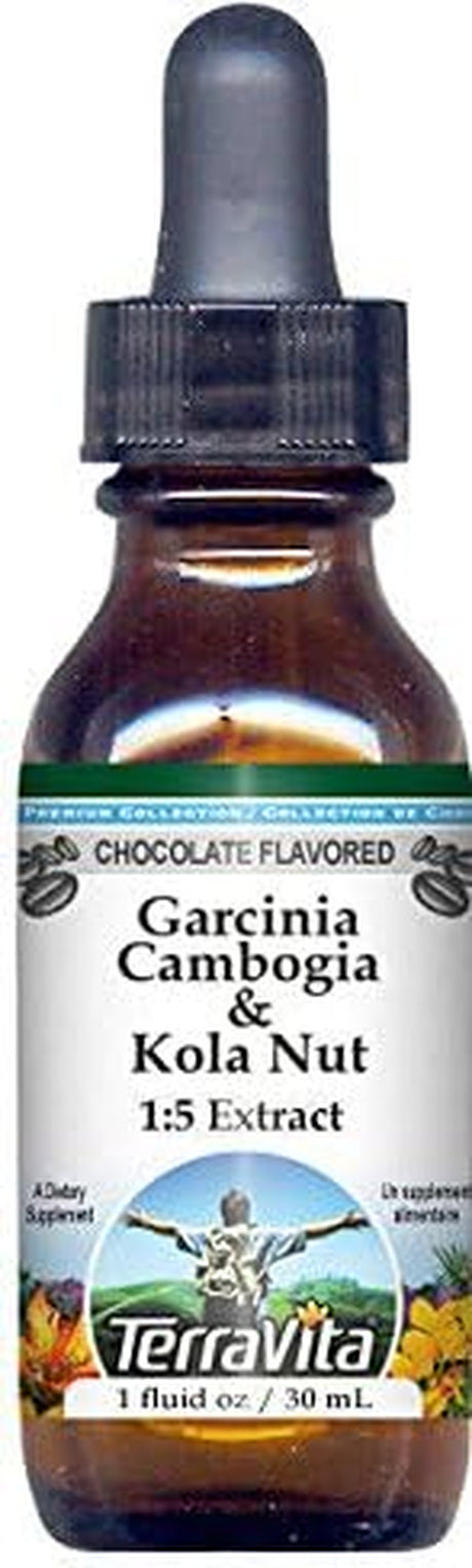 Terravita Garcinia Cambogia & Kola Nut Glycerite Liquid Extract (1:5) - Chocolate Flavored (1 Oz, ZIN: 522505)