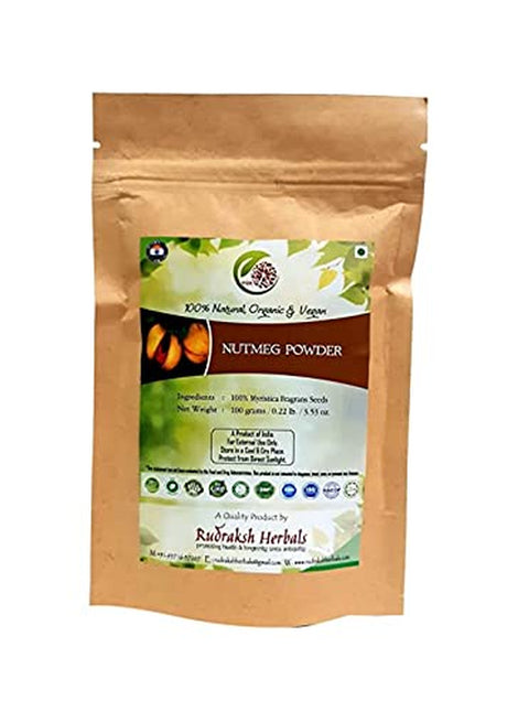 Rudraksh Herbals Nutmeg Powder-(100 Gm)