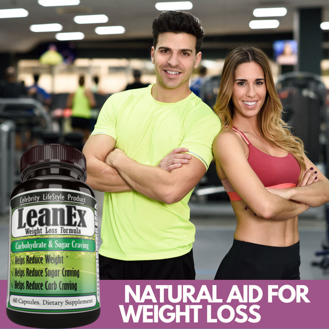 Lean Ex- Nighttime Fat Burner | Weight Loss | Metabolism Support, and Appetite Suppressant | Diet Tablets for Men and Women - 60 Tablets by Celebrity Lifestyle