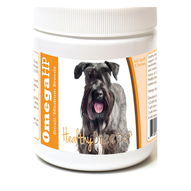 Healthy Breeds Cesky Terrier Omega HP Fatty Acid Skin and Coat Support Soft Chews