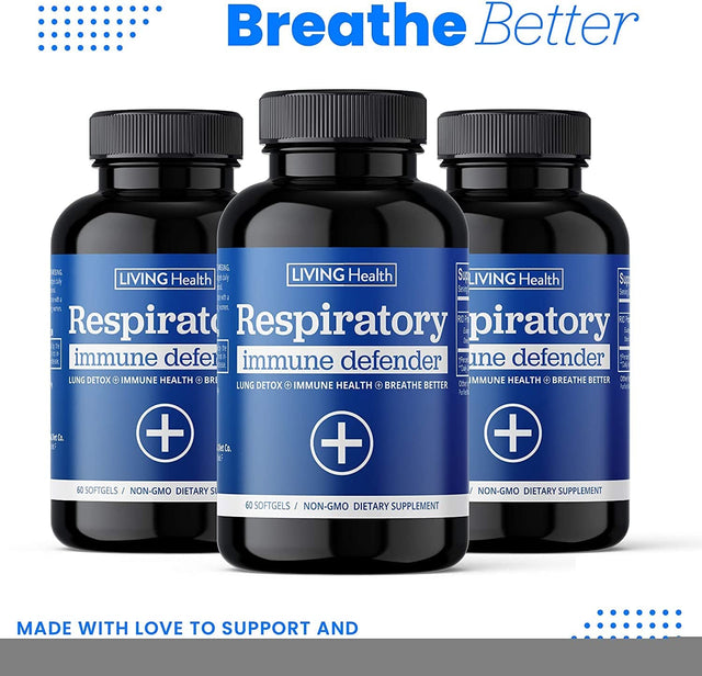 Respiratory Lung Cleanse & Detox. Support Health Lung against Airborne Virus Support Respiratory Health and Better Breath. 60 Capsule - Made in GMP Certified Facility.