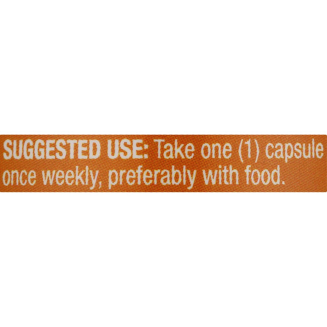 Safrel Vitamin D3 50,000 IU (As Cholecalciferol), Once Weekly Dose, 1250 Mcg, 60 Veggie Capsules for Bones, Teeth, and Immune Support