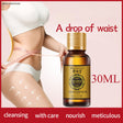 Weloille Slimming Ginger Oil Belly Ginger Oil Ginger Oil Belly Button Slimming Stomach Massage Oil Anti-Cellulite Massage Oil Ginger Massage Oil 30Ml