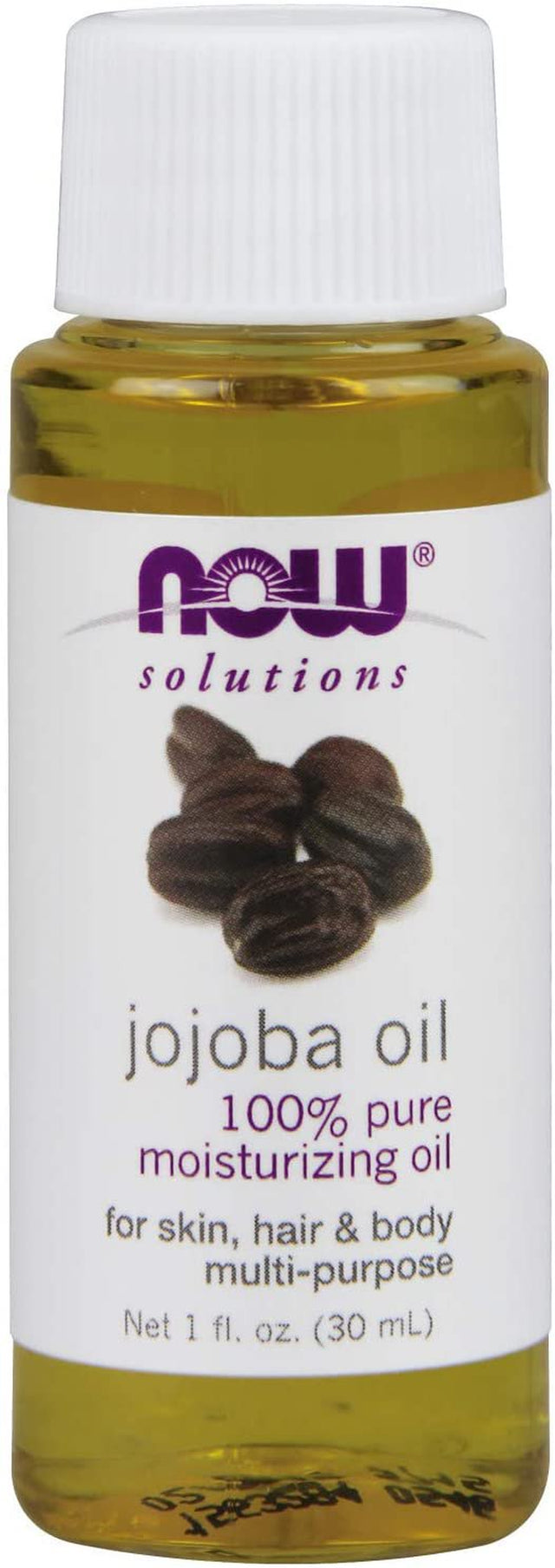 100% Pure Moisturizing Jojoba Oil Pure 1 Floz by NOW Foods