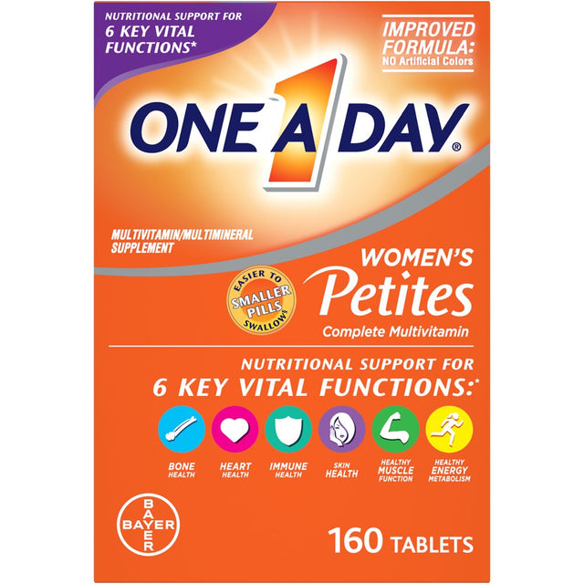 One a Day Women'S Petites Tablets, Multivitamins for Women, 160 Ct