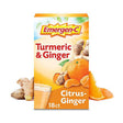 Emergen-C Citrus-Ginger Fizzy Drink Mix, Turmeric and Ginger, Immune Support, Natural Flavors with High Potency Vitamin C, 18 Count