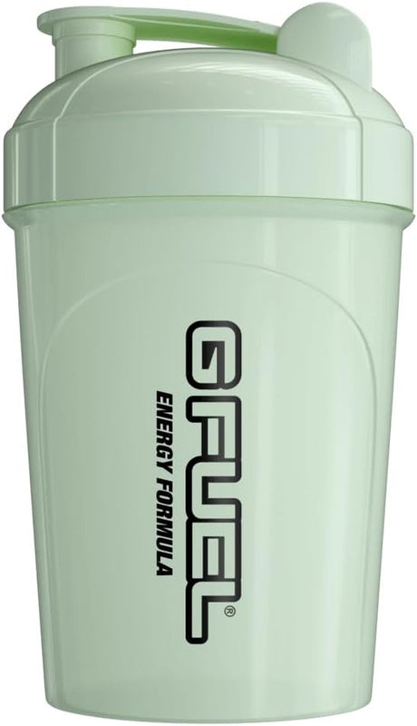 Glow-In-The-Dark Shaker Bottle, Drink Mixer for Pre Workout, Protein Shake, Smoothie Mix, Meal Replacement Shakes, Energy Powder and More, Blender Cup, Portable Safe, BPA Free Plastic - 16 Oz