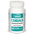 Supersmart - Candalb - Candida Cleanse - Intestinal & Vaginal Flora Health Supplement - with Lactobacillus Acidophilus, Rhamnosus, Inulin | Non-Gmo & Gluten Free - 60 DR Capsules