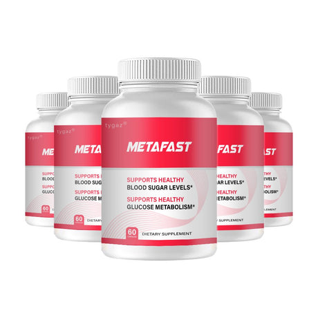 Metafast - Metafast for Sugar & Glucose Health Support (5 Pack)