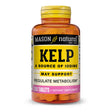 Mason Natural Kelp with Calcium - a Source of Iodine, Healthy Thyroid Function, Green Seaweed Supplement, 250 Tablets